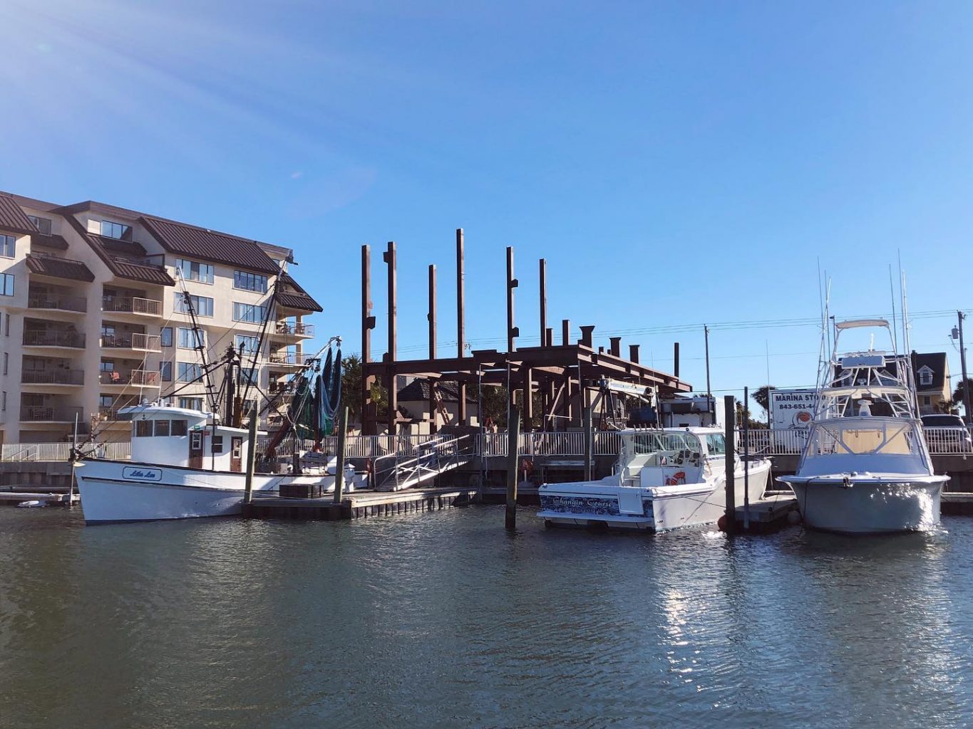 January Update of Marlin Quay Marina - Marina In Garden City SC
